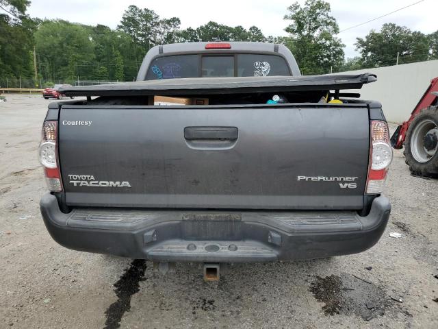 5TFJU4GN0EX059033 - 2014 TOYOTA TACOMA DOUBLE CAB PRERUNNER GRAY photo 6