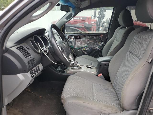 5TFJU4GN0EX059033 - 2014 TOYOTA TACOMA DOUBLE CAB PRERUNNER GRAY photo 7