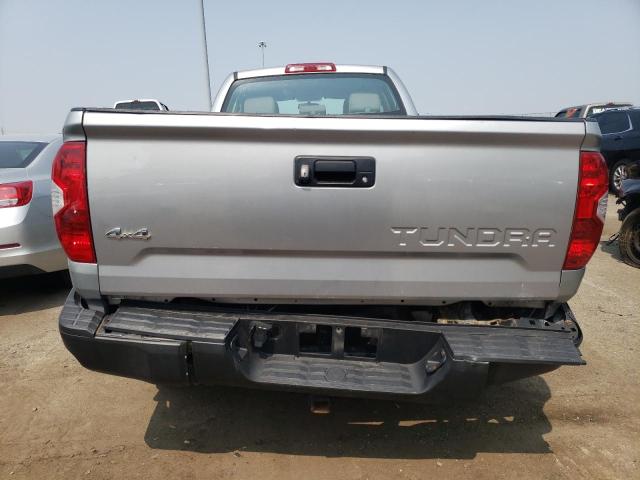 5TFCY5F12EX017514 - 2014 TOYOTA TUNDRA DOUBLE CAB SR/SR5 SILVER photo 6