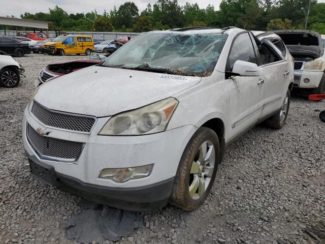 1GNER33DX9S131179 - 2009 CHEVROLET TRAVERSE LTZ WHITE photo 1