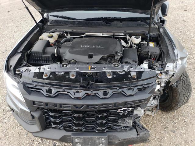 1GCGTEEN2M1289891 - 2021 CHEVROLET COLORADO ZR2 GRAY photo 11