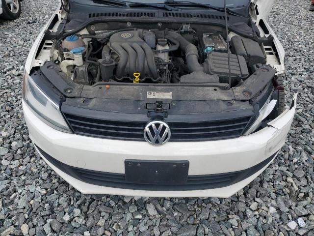 3VW2K7AJ3CM320558 - 2012 VOLKSWAGEN JETTA BASE Biały zdjęcie 11