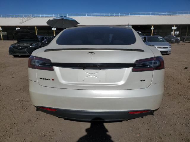 5YJSA1H18EFP63532 - 2014 TESLA MODEL S Սպիտակ լուսանկար 6