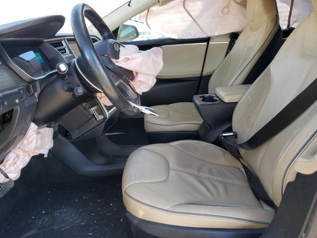 5YJSA1H18EFP63532 - 2014 TESLA MODEL S Սպիտակ լուսանկար 7