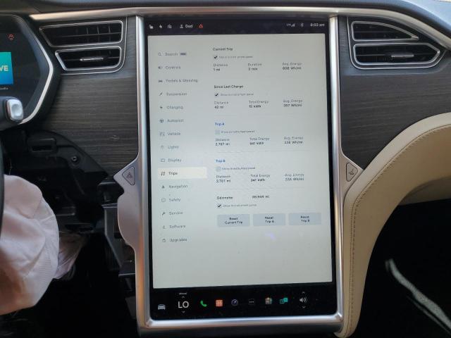 5YJSA1H18EFP63532 - 2014 TESLA MODEL S Սպիտակ լուսանկար 9