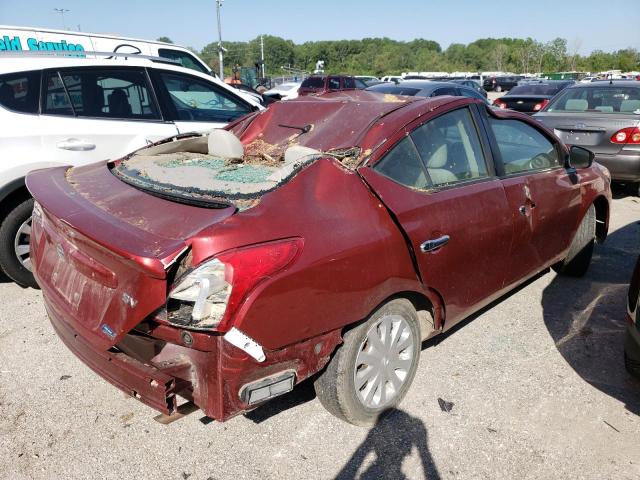 3N1CN7AP2GL826352 - 2016 NISSAN VERSA SV S RED photo 3