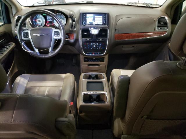 2C4RC1CG5DR746016 - 2013 CHRYSLER TOWN & COU TOURING L BLUE photo 8