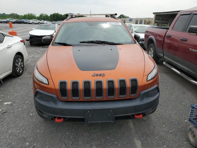 1C4PJMBS6GW132415 - 2016 JEEP CHEROKEE TRAILHAWK 橙色 照片 5
