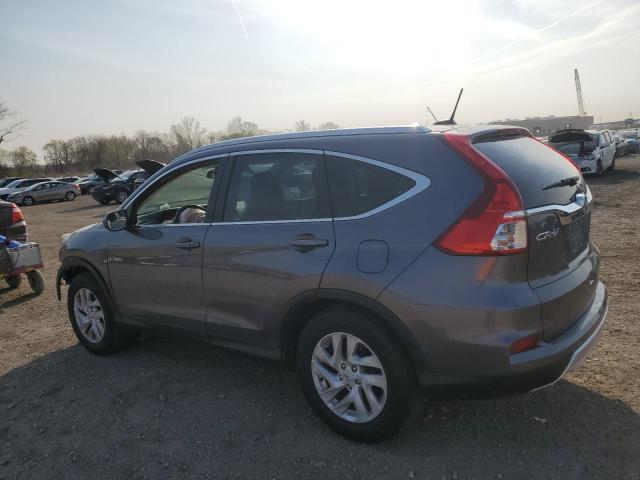2HKRM4H79GH618970 - 2016 HONDA CR-V EXL GRAY photo 2