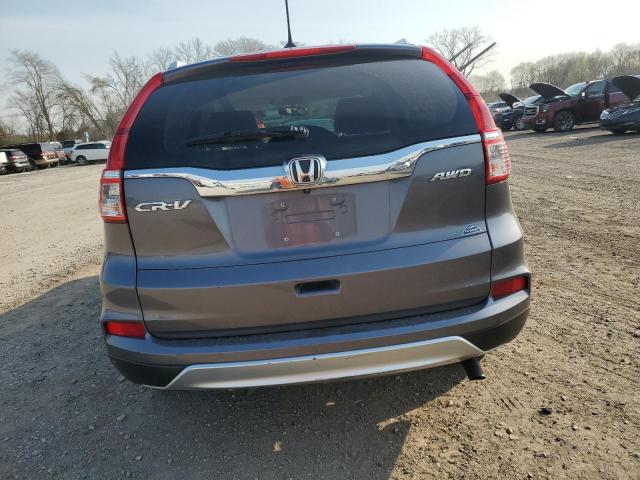 2HKRM4H79GH618970 - 2016 HONDA CR-V EXL GRAY photo 6