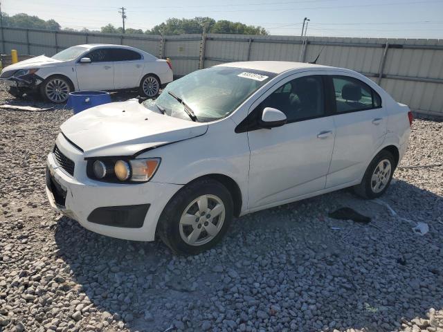 1G1JA5SHXD4216463 - 2013 CHEVROLET SONIC LS WHITE photo 1