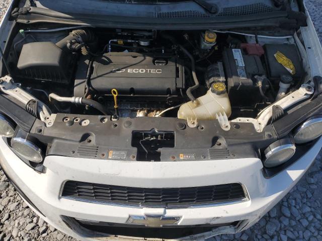1G1JA5SHXD4216463 - 2013 CHEVROLET SONIC LS WHITE photo 11