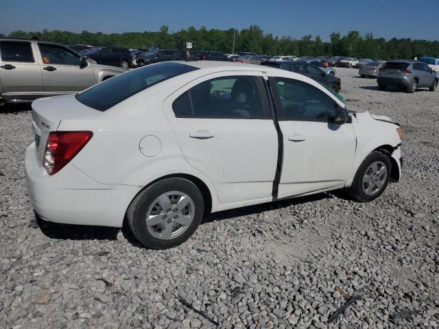 1G1JA5SHXD4216463 - 2013 CHEVROLET SONIC LS WHITE photo 3
