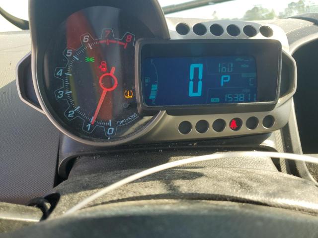 1G1JA5SHXD4216463 - 2013 CHEVROLET SONIC LS WHITE photo 9