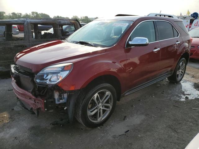 2GNALDEK8H1523609 - 2017 CHEVROLET EQUINOX PREMIER BURGUNDY photo 1