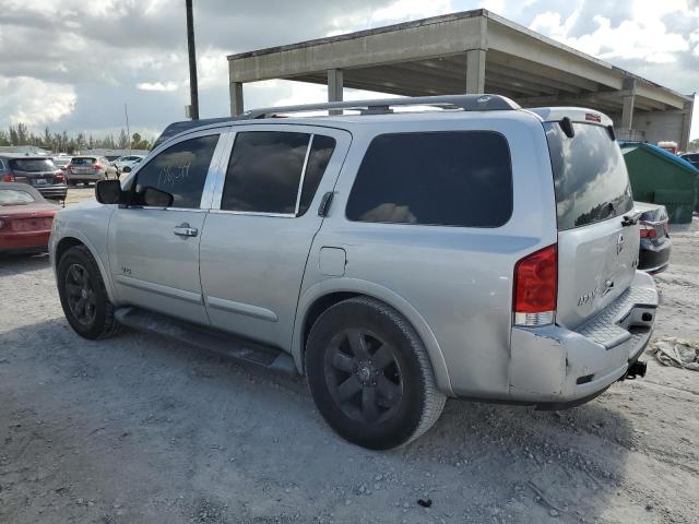 5N1BA08D58N602612 - 2008 NISSAN ARMADA SE SILVER photo 2