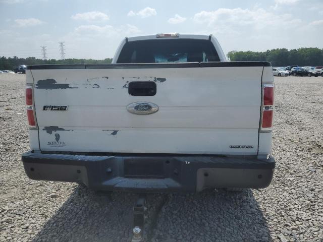 1FTFX1EF2BKD72245 - 2011 FORD F150 SUPER CAB WHITE photo 6