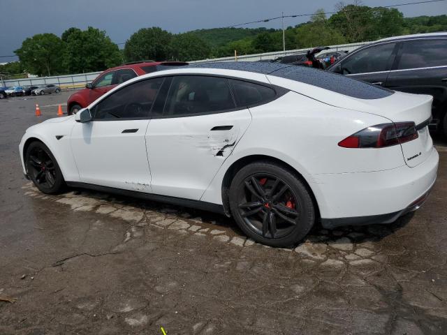5YJSA1S1XEFP40097 - 2014 TESLA MODEL S 白色 照片 2