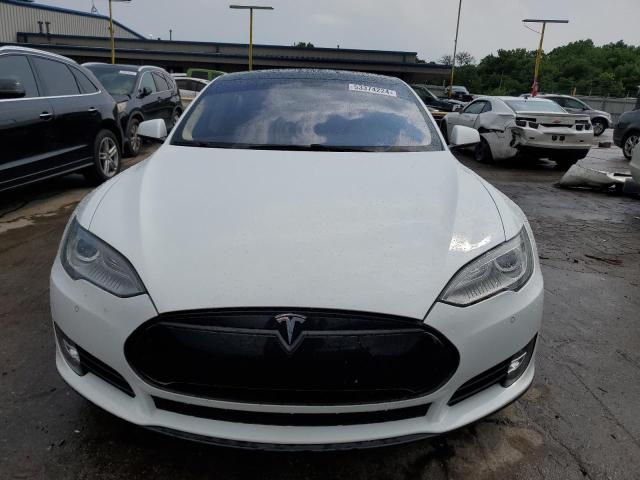 5YJSA1S1XEFP40097 - 2014 TESLA MODEL S WHITE photo 5