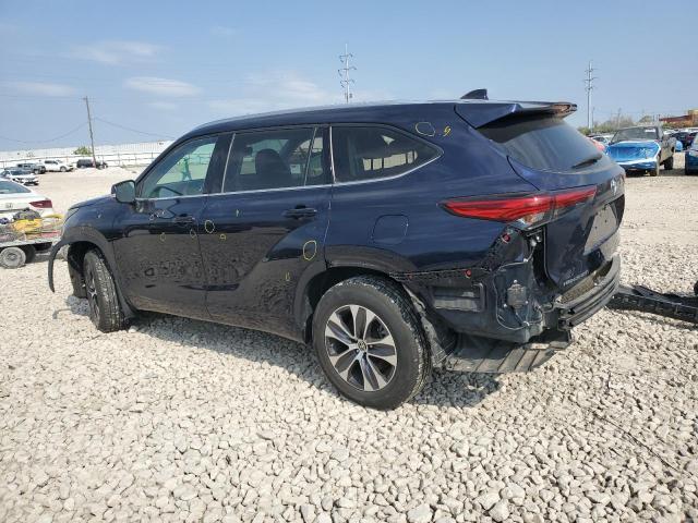 5TDGZRBH1LS003373 - 2020 TOYOTA HIGHLANDER XLE 蓝色 照片 2