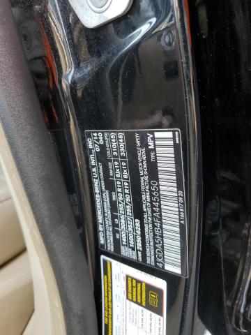 4JGDA5HB4FA445650 - 2015 MERCEDES-BENZ ML 350 4MATIC BLACK photo 13