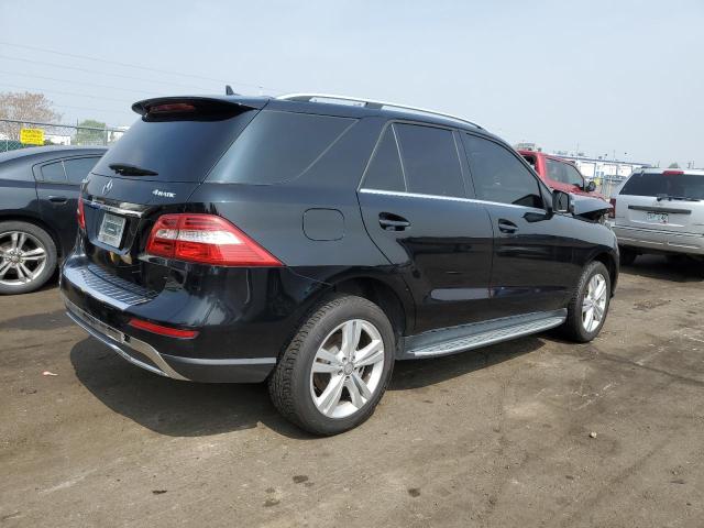 4JGDA5HB4FA445650 - 2015 MERCEDES-BENZ ML 350 4MATIC BLACK photo 3