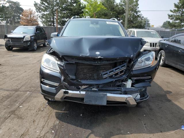 4JGDA5HB4FA445650 - 2015 MERCEDES-BENZ ML 350 4MATIC BLACK photo 5
