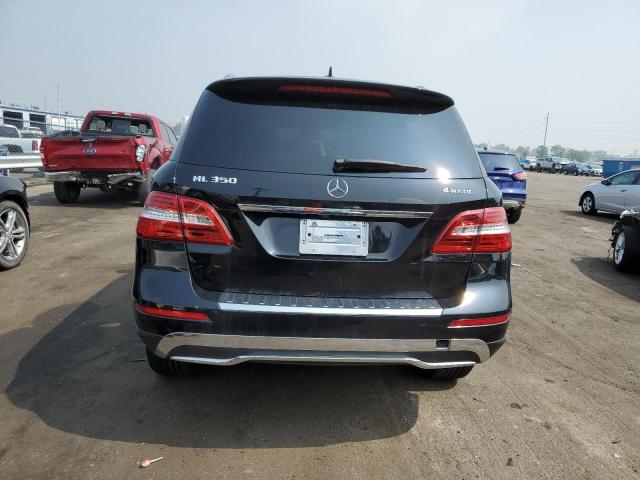 4JGDA5HB4FA445650 - 2015 MERCEDES-BENZ ML 350 4MATIC BLACK photo 6