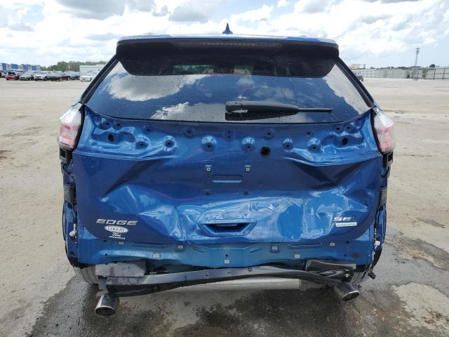 2FMPK3J91LBA44322 - 2020 FORD EDGE SEL BLUE photo 6