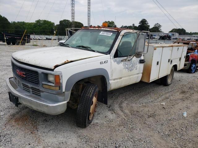 1GDKC34N4SJ518824 - 1995 GMC SIERRA C3500 HEAVY DUTY WHITE photo 1