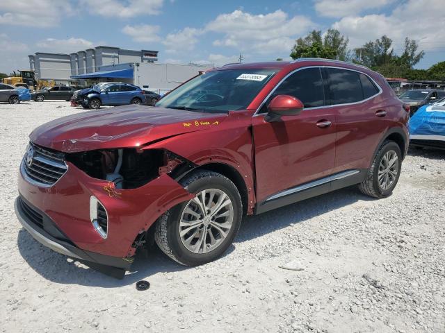 LRBAZLR44ND009901 - 2022 BUICK ENVISION PREFERRED წითელი ფოტო 1