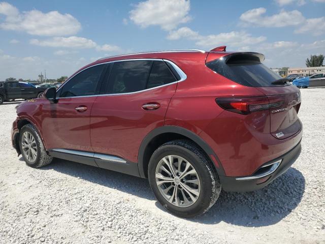 LRBAZLR44ND009901 - 2022 BUICK ENVISION PREFERRED წითელი ფოტო 2