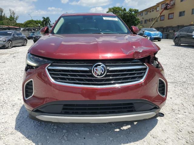 LRBAZLR44ND009901 - 2022 BUICK ENVISION PREFERRED წითელი ფოტო 5