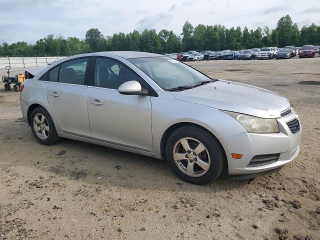 1G1PF5SCXC7104999 - 2012 CHEVROLET CRUZE LT SILVER photo 4