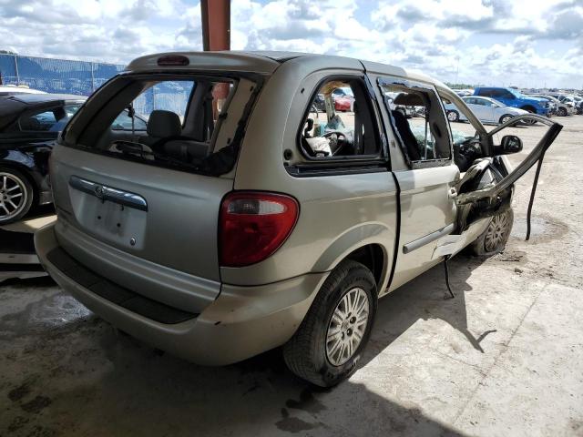 1C4GP45R45B411342 - 2005 CHRYSLER TOWN & COU ოქროსფერი ფოტო 3