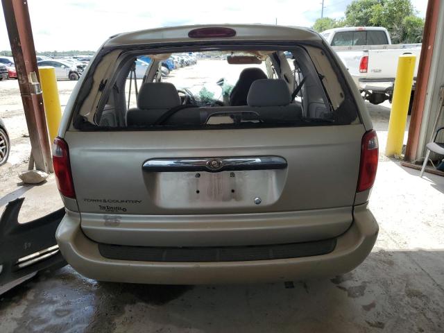1C4GP45R45B411342 - 2005 CHRYSLER TOWN & COU ოქროსფერი ფოტო 6