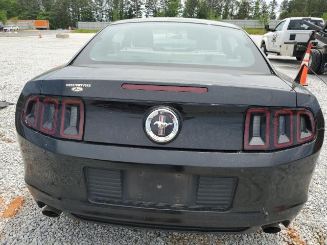 1ZVBP8AM1E5276411 - 2014 FORD MUSTANG BLACK photo 6