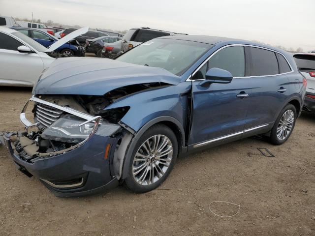 2LMPJ8LR7JBL26043 - 2018 LINCOLN MKX RESERVE Mavi fotoğraf 1