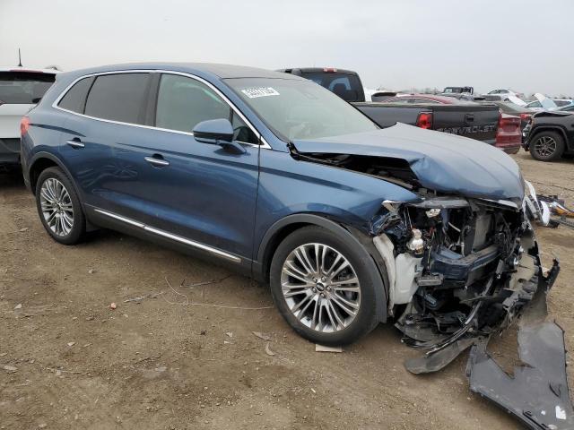 2LMPJ8LR7JBL26043 - 2018 LINCOLN MKX RESERVE Mavi fotoğraf 4