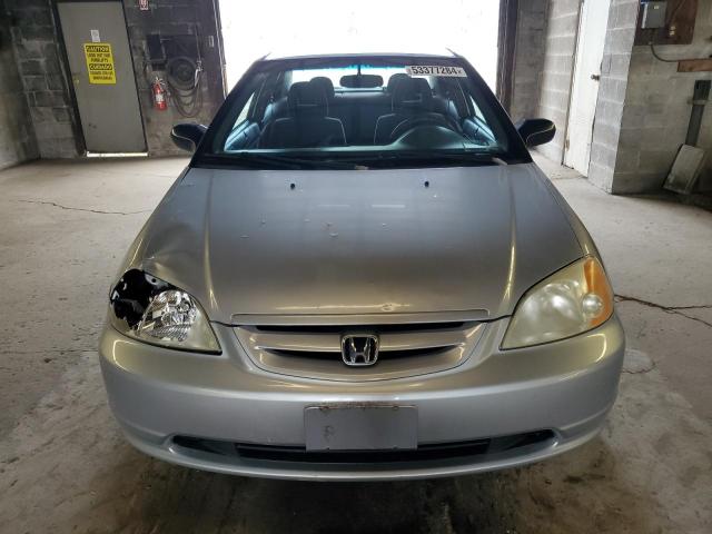 1HGEM22573L078827 - 2003 HONDA CIVIC LX SILVER photo 5