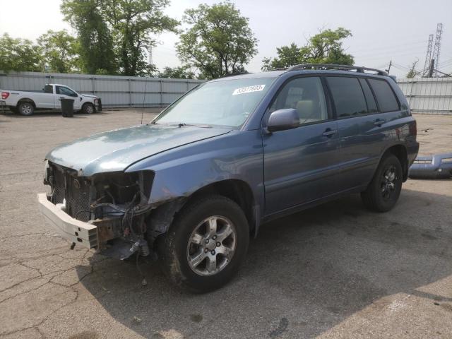 JTEHP21A370211586 - 2007 TOYOTA HIGHLANDER SPORT BLUE photo 1