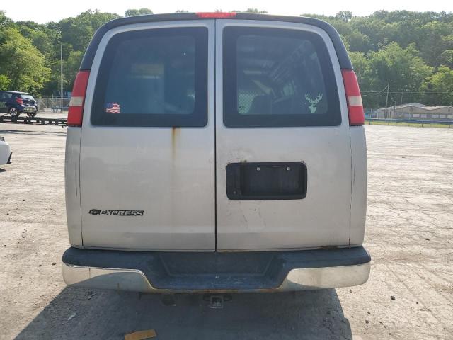 1GCFG154981108470 - 2008 CHEVROLET EXPRESS G1 SILVER photo 10