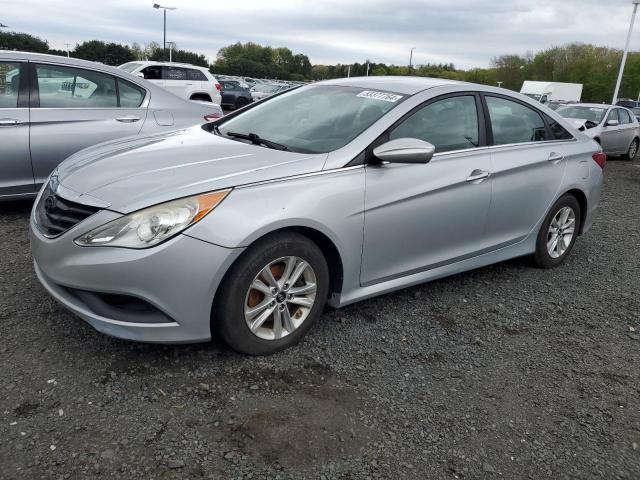 5NPEB4AC1EH839441 - 2014 HYUNDAI SONATA GLS SILVER photo 1