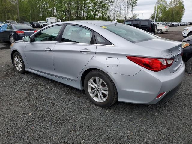 5NPEB4AC1EH839441 - 2014 HYUNDAI SONATA GLS SILVER photo 2