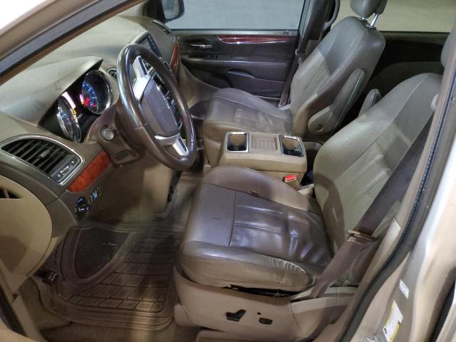2C4RC1BG5ER246781 - 2014 CHRYSLER TOWN & COU TOURING ოქროსფერი ფოტო 7