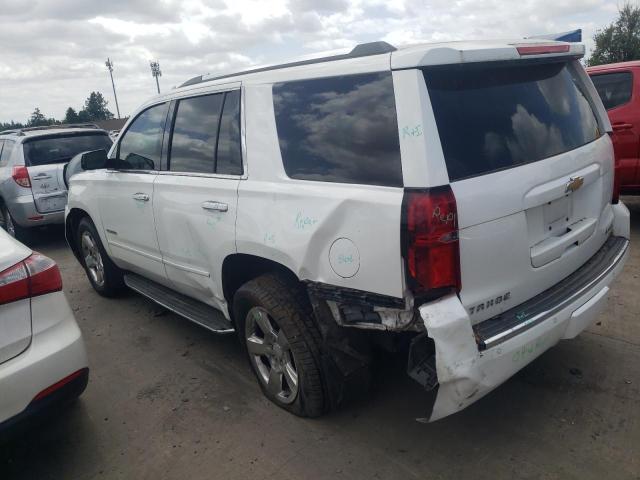 1GNSKCKC7HR153128 - 2017 CHEVROLET TAHOE K1500 PREMIER WHITE photo 2