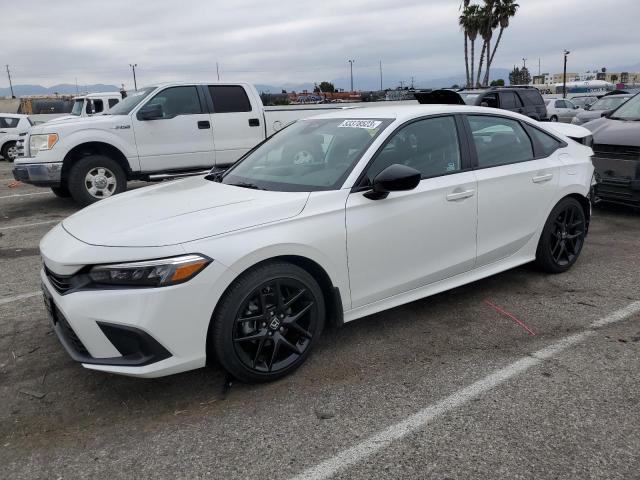 2HGFE2F50NH599299 - 2022 HONDA CIVIC SPORT 白色 照片 1