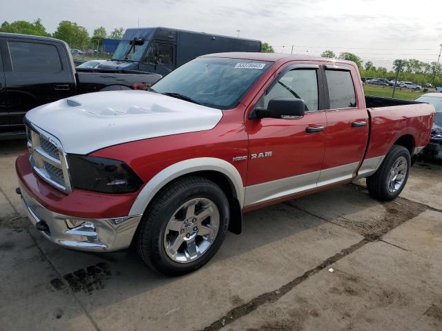 1D7RV1GT3AS103780 - 2010 DODGE RAM PICKUP RED photo 1