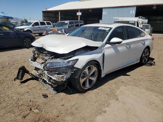 1HGCV1F92JA157214 - 2018 HONDA ACCORD TOURING WHITE photo 1