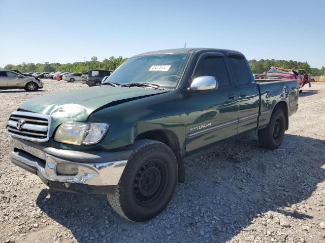 5TBRT34172S296792 - 2002 TOYOTA TUNDRA ACCESS CAB მწვანე ფოტო 1
